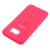 Чохол для Samsung Galaxy S7 Edge (G935) Silky Soft Touch рожевий 554444