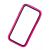 Бампер для Samsung i9500 Galaxy S4 рожевий 556603