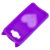 3D чохол для Samsung Galaxy J5 2016 (J510) кіт з блискітками фіолетовий 557575