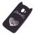 3D чохол для Samsung Galaxy J2 2018 (J250) кіт з блискітками чорний 557508