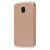 Чохол книжка Premium для Samsung Galaxy J3 2017 (J330) рожеве золото 558999