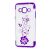 Чохол для Samsung Galaxy J3 2016 (J310) kingxbar diamond flower фіолетовий 559442