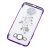 Чохол для Samsung Galaxy J3 2016 (J310) kingxbar diamond flower фіолетовий 559442