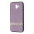 Чохол для Samsung Galaxy J6+ 2018 (J610) Swarovski (смуга) фіолетовий 560846