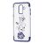 Чохол для Samsung Galaxy J8 2018 (J810) kingxbar diamond flower синій 561320