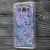 Чохол для Samsung Galaxy J5 (J500) блискітки вода фіолетовий 563053