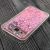 Чохол для Samsung Galaxy J7 (J700) блискітки вода рожевий 564795