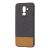 Чохол для Samsung Galaxy J8 (J810) Hard Textile чорно коричневий 565250