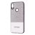 Чохол для Xiaomi Redmi Note 7 / 7 Pro Leather + блискітки сріблясті 582987
