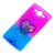 Чохол для Samsung Galaxy J7 (J700) Multi confetti рожевий "Серце" 590471