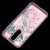 Чохол для Meizu M6T Блискучі вода рожевий "рожево-фіолетові квіти" 601720
