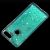 Чохол для Xiaomi Mi 8 Lite Блискучі вода зелений "листя" 609622