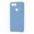 Чохол для Xiaomi Mi 8 Lite Silky Soft Touch "синій кобальт" 613423