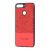 Чохол для Huawei Y6 Prime 2018 Leather + блискітки червоний 619353