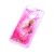 Чохол для Huawei Y6 Prime 2018 Блискучі вода світло-рожевий "дівчина з букетом" 620472