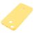 Чохол для Xiaomi Redmi 4x Silky Soft Touch жовтий 626918