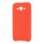 Чохол для Samsung Galaxy J7 (J700) Silicone помаранчевий 627542