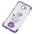 Чохол для Samsung Galaxy J6+ 2018 (J610) kingxbar diamond flower фіолетовий 639032