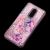 Чохол для Xiaomi Redmi 5 Plus Блискучі вода рожевий "рожево-фіолетові квіти" 641322