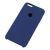Чохол для iPhone 6 Plus Silicone case navy blue 643601