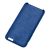 Чохол для iPhone 6 Plus Silicone case navy blue 643602