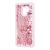 Чохол для Samsung Galaxy A8+ 2018 (A730) Блиск вода "серця" рожевий 647717