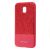 Чохол для Samsung Galaxy J3 2017 (J330) Leather + Shining червоний 652778