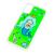 Чохол Neon пісок для iPhone X / Xs помаранчевий зелений "русалка" 660079