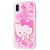 Чохол для iPhone X / Xs блискітки вода рожевий "New Hello Kitty" 660354