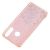 Чохол для Huawei P30 Lite силікон блискітки рожевий 672365