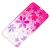 Чохол для Huawei P Smart Glamour ambre рожевий "квіти" 686615