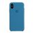 Чохол Silicone для iPhone X / Xs Premium case demin blue 694833