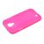 Чохол-бампер для Samsung Galaxy i9500 S4 рожевий 71923