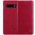 Чохол книжка Samsung Galaxy S10+ (G975) Nillkin Qin series червоний 712225