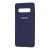 Чохол Samsung Galaxy S10+ (G975) Silicone cover синій 713474