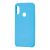 Чохол для Xiaomi Redmi 6 Pro/Mi A2 Lite Silky Soft Touch блакитний 725475