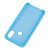 Чохол для Xiaomi Redmi 6 Pro/Mi A2 Lite Silky Soft Touch блакитний 725475