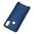Чохол для Xiaomi Redmi 6 Pro / Mi A2 Lite Silky Soft Touch синій 725499