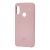 Чохол для Xiaomi Redmi 6 Pro / Mi A2 Lite Silky Soft Touch блідо-рожевий 725472