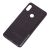 Чохол для Xiaomi Redmi Note 6 Pro Leather + блискітки чорний 728223