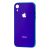 Чохол для iPhone Xr Original glass синій 735808