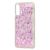 Чохол для Samsung Galaxy A70 (A705) Блискучі вода "рожеві серця" 737772