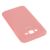 Чохол для Samsung Galaxy J7 (J700) Silky Soft Touch рожевий 2 738081
