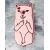 3D Чохол для Xiaomi Redmi 4x кіт Fac рожевий 749875