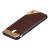 Чохол для Samsung Galaxy J3 2017 (J330) Top-V з металевою вставкою коричневий 75496