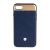 Чохол для Phone 7/8 Top-V еко-шкіра з металевою вставкою синій 75354