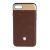 Чохол для Phone 7/8 Top-V шкіра з металевою вставкою коричневий 75351