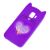 3D чохол з блискітками для Samsung Galaxy J2 Core 2018 (J260) кіт фіолетовий 750394