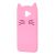 3D чохол для Samsung Galaxy J6+ 2018 (J610) кіт тепло рожевий 754267