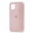 Чохол Silicone для iPhone 11 Premium case pink sand 769685
